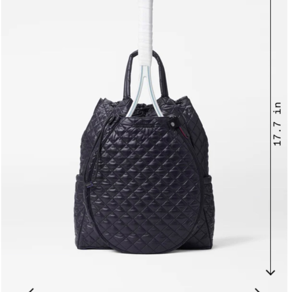 MZ Wallace black Double Convertible Tennis Bag-NWT - Picture 3 of 3